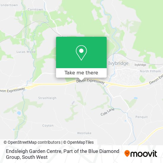 Endsleigh Garden Centre, Part of the Blue Diamond Group map