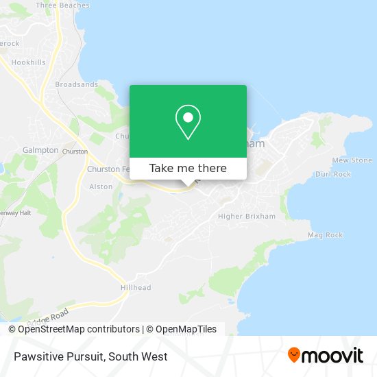 Pawsitive Pursuit map