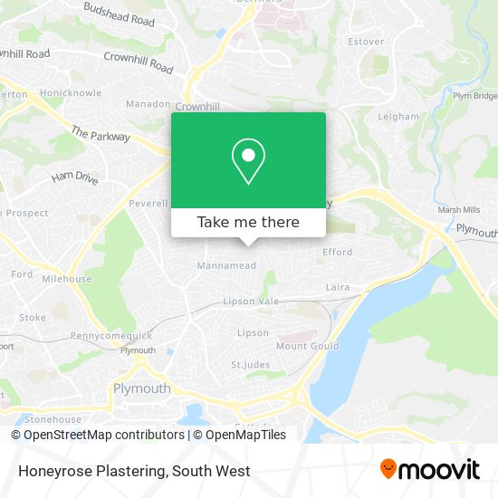 Honeyrose Plastering map