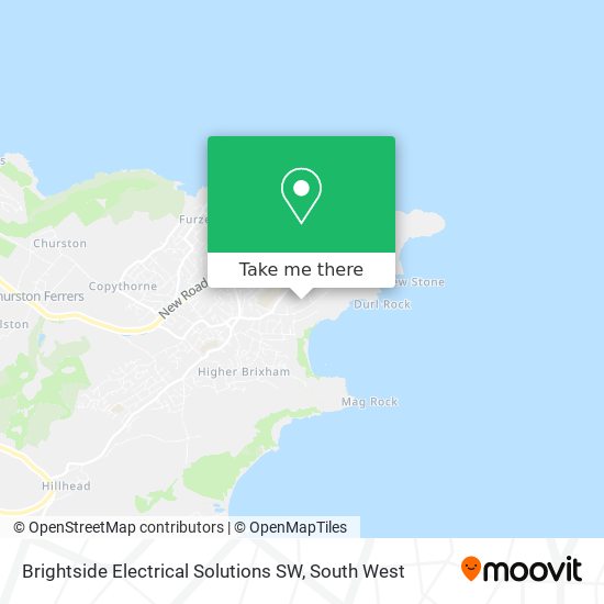 Brightside Electrical Solutions SW map