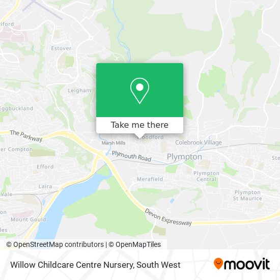 Willow Childcare Centre Nursery map