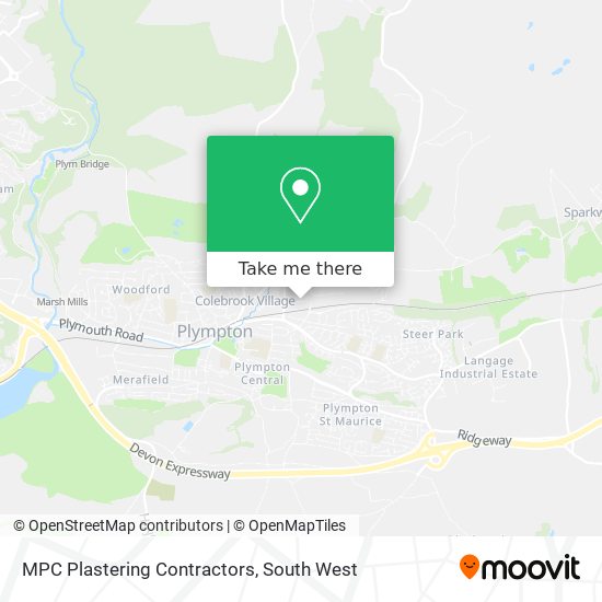 MPC Plastering Contractors map