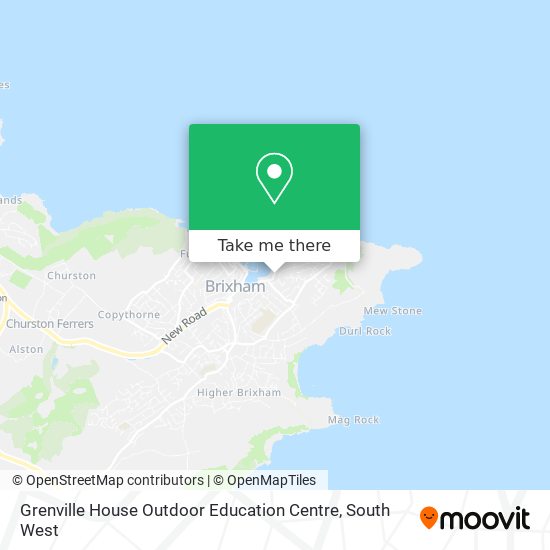 Grenville House Outdoor Education Centre map