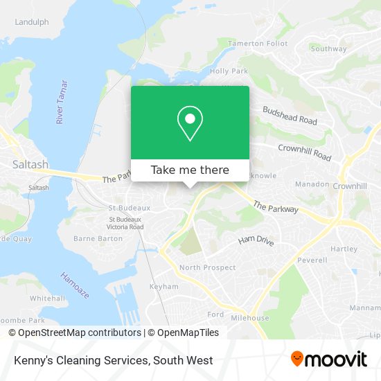 Kenny's Cleaning Services map