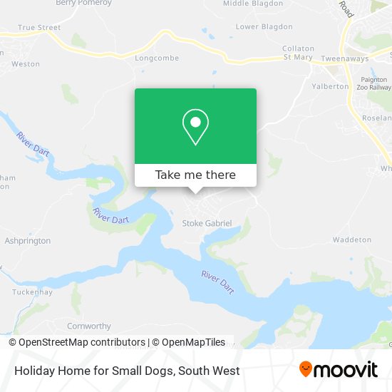Holiday Home for Small Dogs map