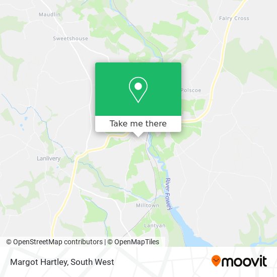 Margot Hartley map