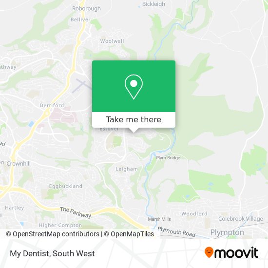 My Dentist map