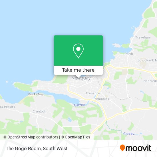 The Gogo Room map