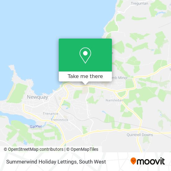 Summerwind Holiday Lettings map