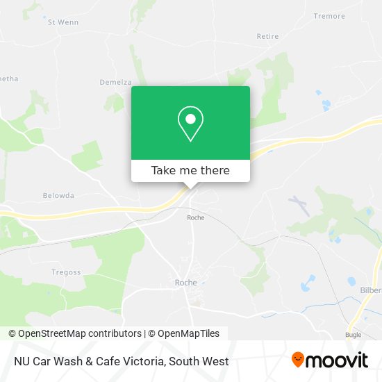 NU Car Wash & Cafe Victoria map