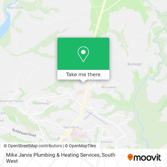 Mike Jarvis Plumbing & Heating Services map