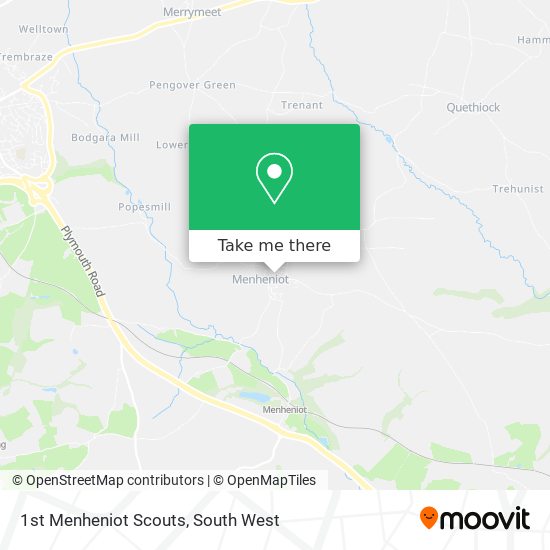 1st Menheniot Scouts map