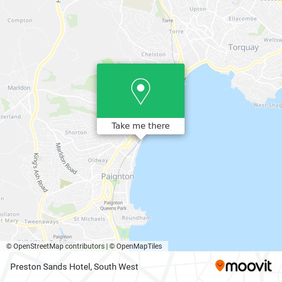 Preston Sands Hotel map