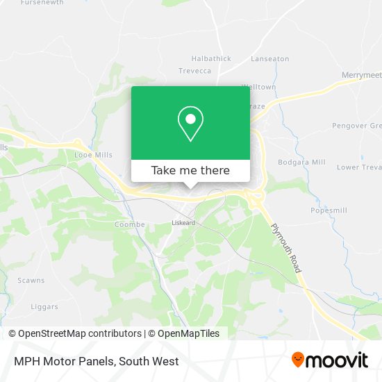 MPH Motor Panels map