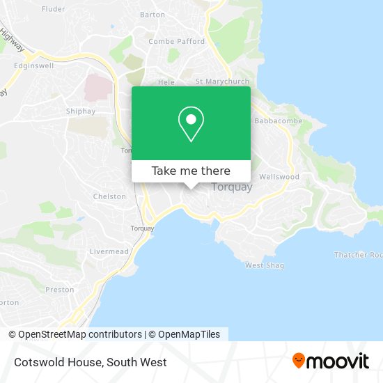 Cotswold House map