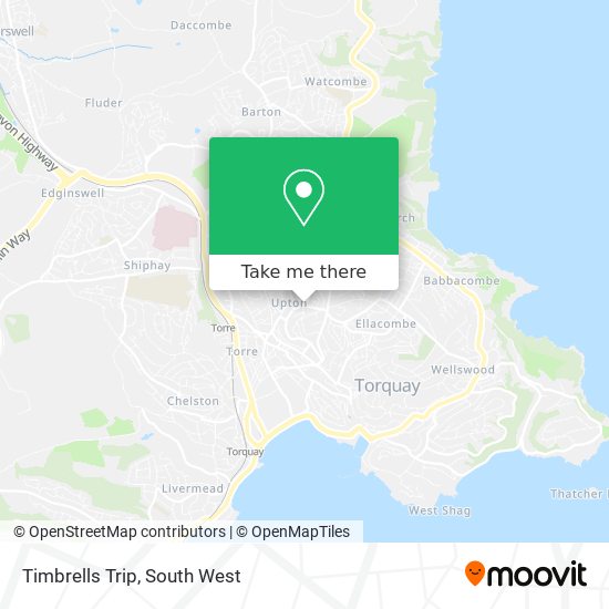 Timbrells Trip map