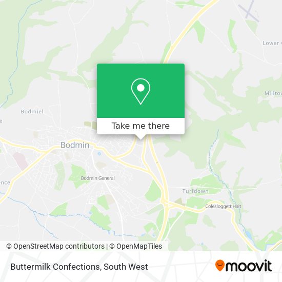 Buttermilk Confections map