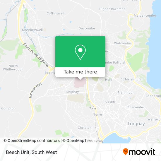 Beech Unit map