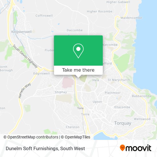 Dunelm Soft Furnishings map