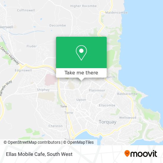 Ellas Mobile Cafe map