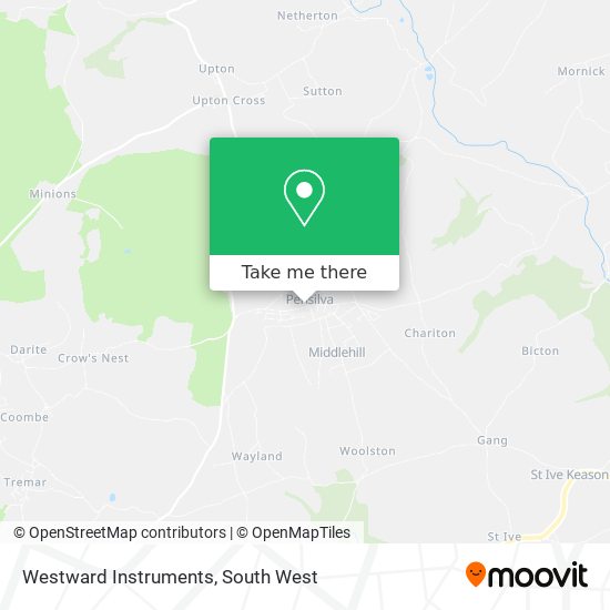 Westward Instruments map