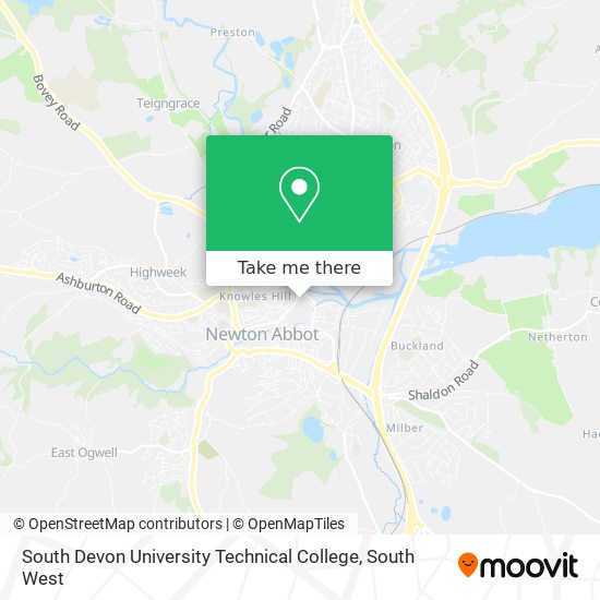 South Devon University Technical College map