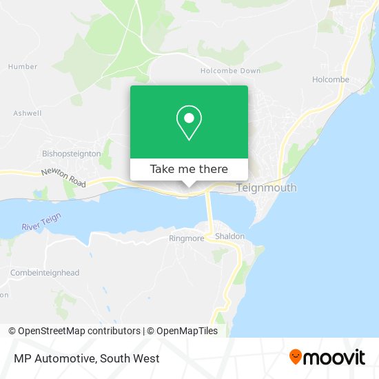 MP Automotive map