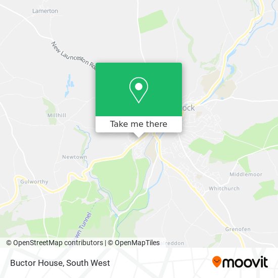 Buctor House map
