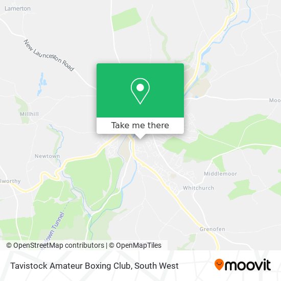 Tavistock Amateur Boxing Club map