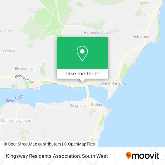 Kingsway Residents Association map