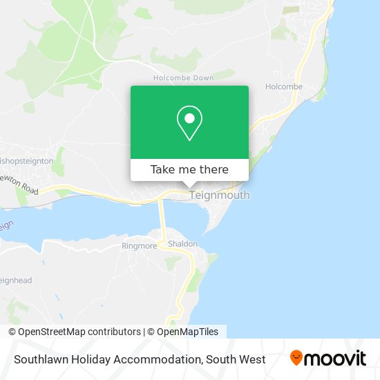 Southlawn Holiday Accommodation map