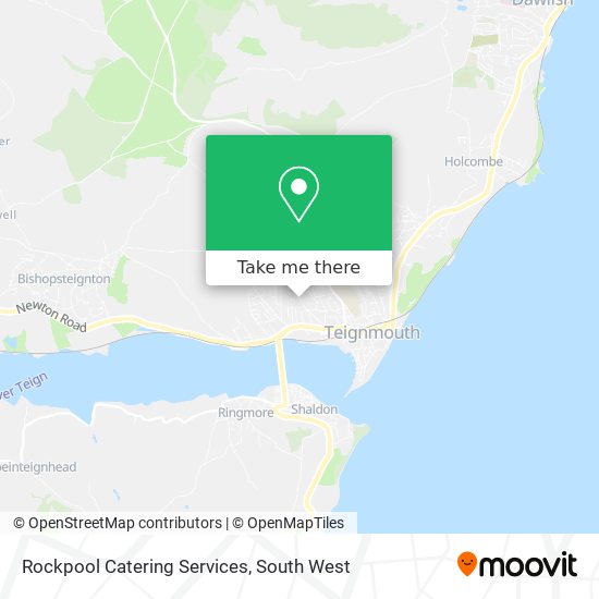 Rockpool Catering Services map