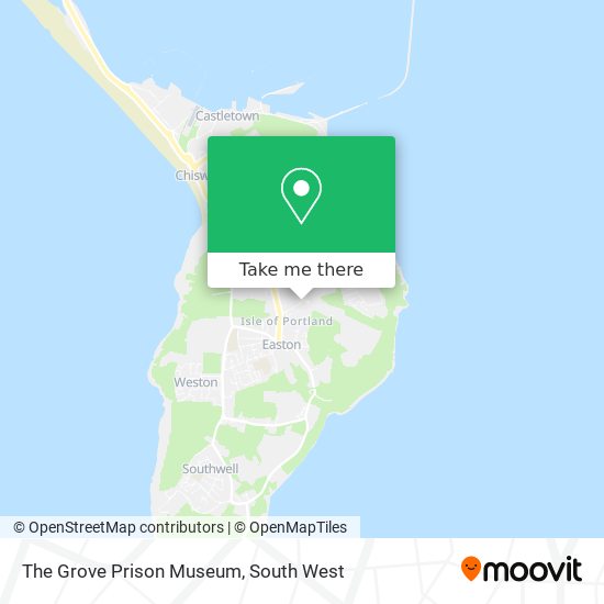 The Grove Prison Museum map