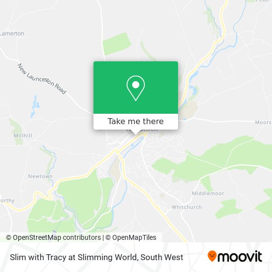 Slim with Tracy at Slimming World map