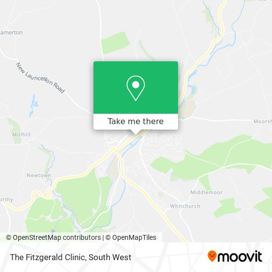 The Fitzgerald Clinic map