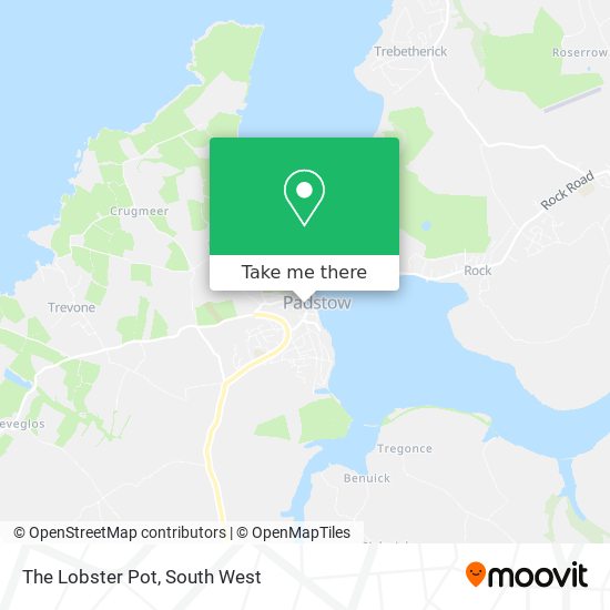 The Lobster Pot map