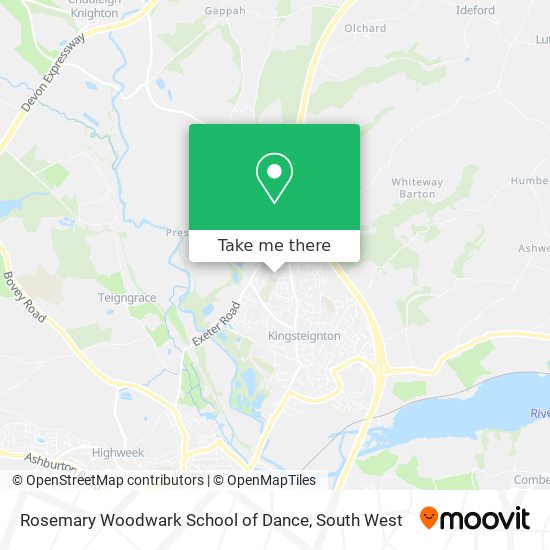 Rosemary Woodwark School of Dance map