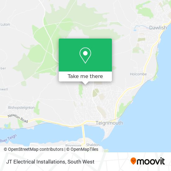 JT Electrical Installations map