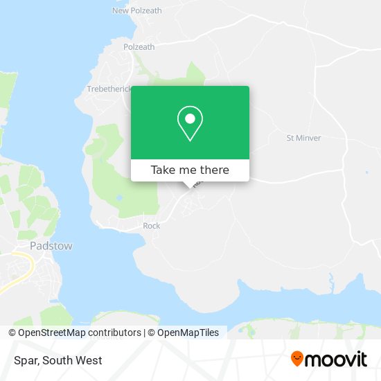 How to get to Spar in Cornwall by Bus?