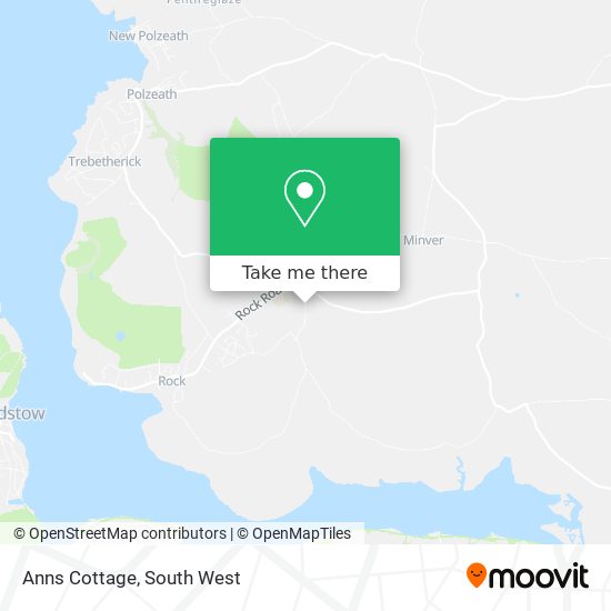 Anns Cottage map