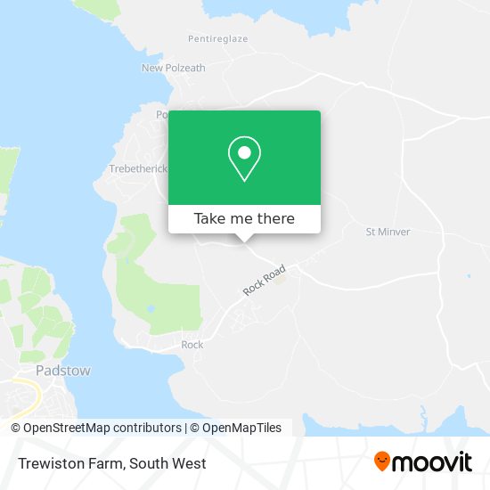 Trewiston Farm map