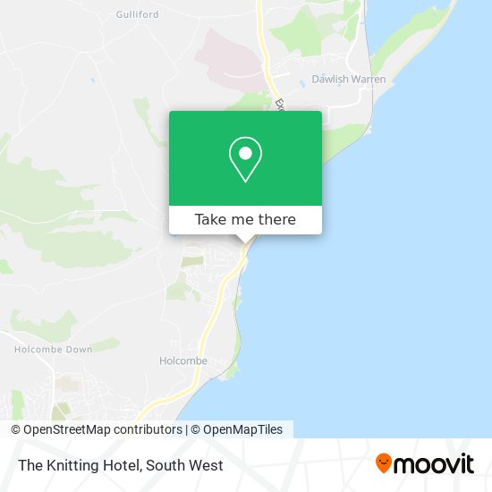 The Knitting Hotel map