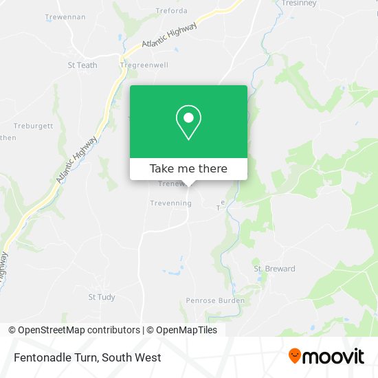 Fentonadle Turn map