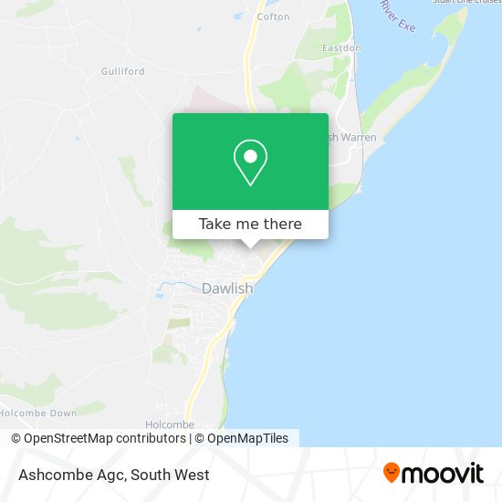 Ashcombe Agc map