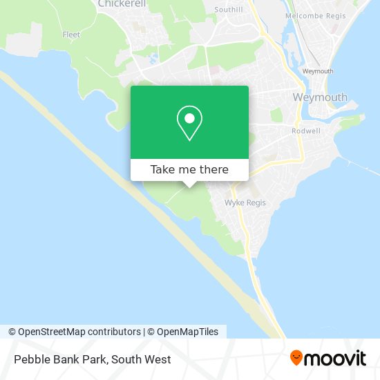 Pebble Bank Park map