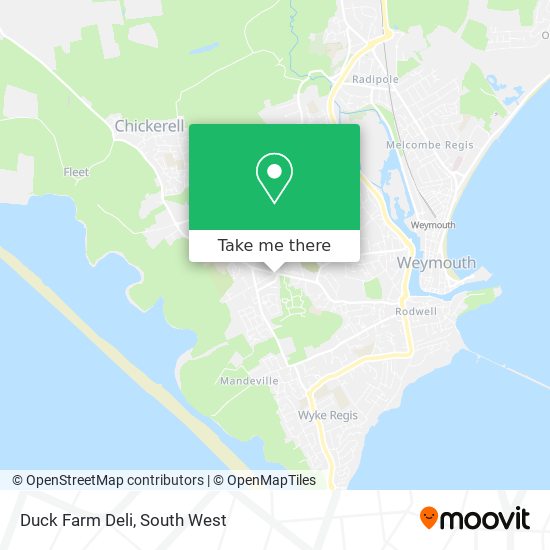 Duck Farm Deli map