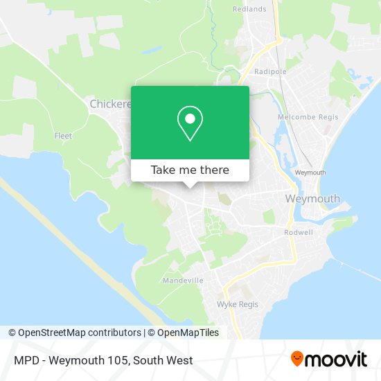 MPD - Weymouth 105 map