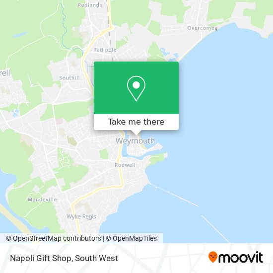 Napoli Gift Shop map