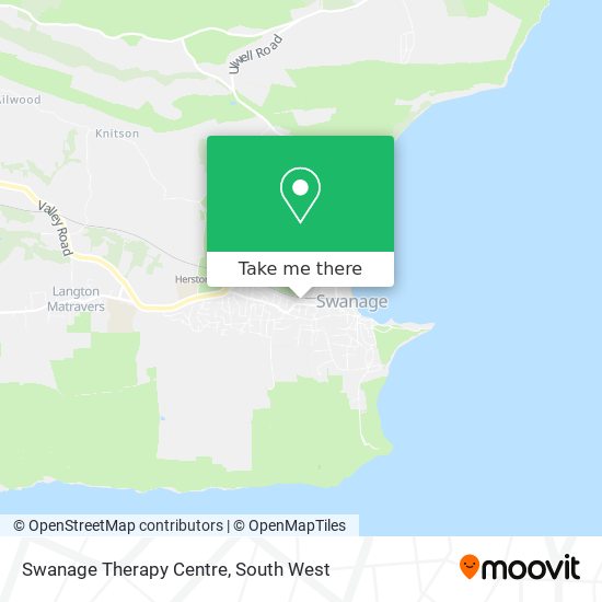 How to get to Swanage Therapy Centre in Purbeck by Bus or Train?