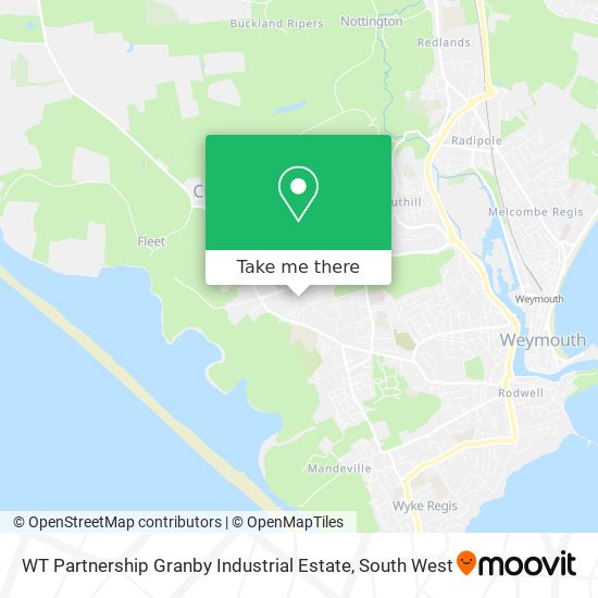 WT Partnership Granby Industrial Estate map